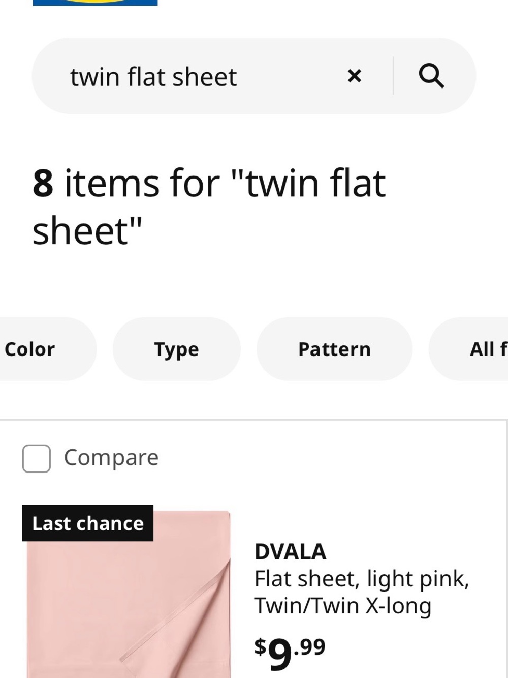 Light Pink Twin Flat Sheet - Soft Home Bedding-never opened